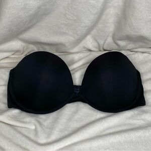 Soma Black Strapless Ravishing Push Up Bra